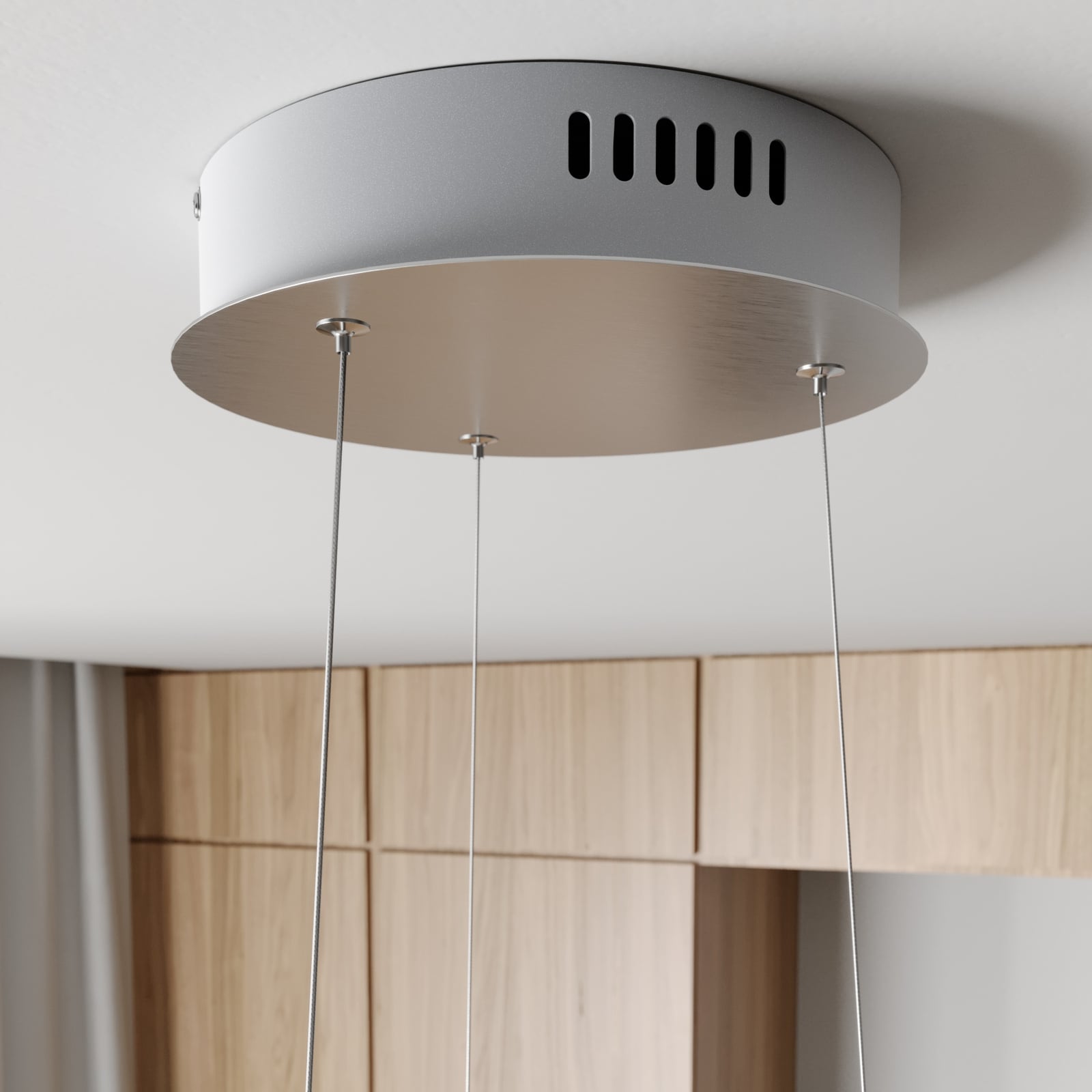 UDGÅET - Shona LED Visilica Satin nikal - Lucande