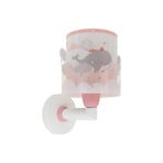 Dalber Whale Dreams wall light, magenta