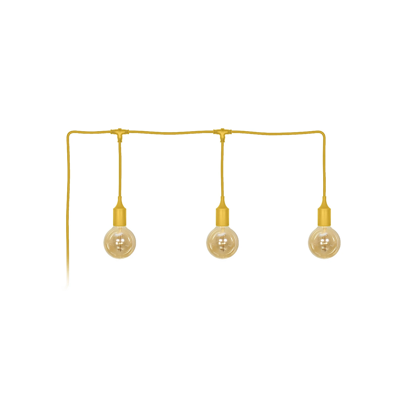 OSRAM Αλυσίδα φωτισμού ENDURA DECOR, κίτρινη, 7 m, 3 λαμπτήρες, IP44