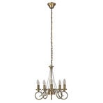 Marnia 5 Chandelier Brass - Lindby