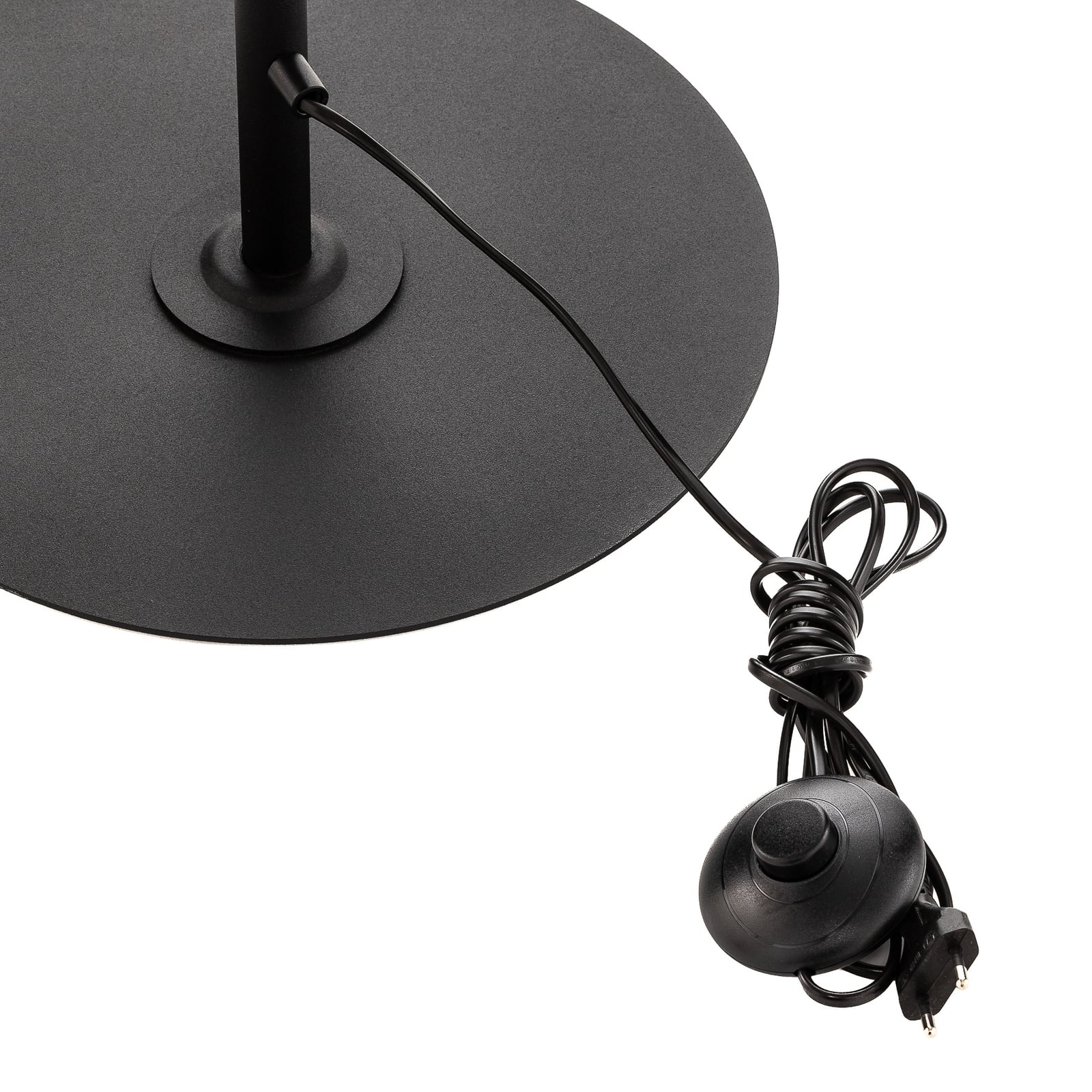 Lampa stojąca Dione, czarna, 4-punktowa – ALDEX