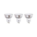 Lindby LED reflektor GU10 5 W prozirno 3000 K 55° set od 3