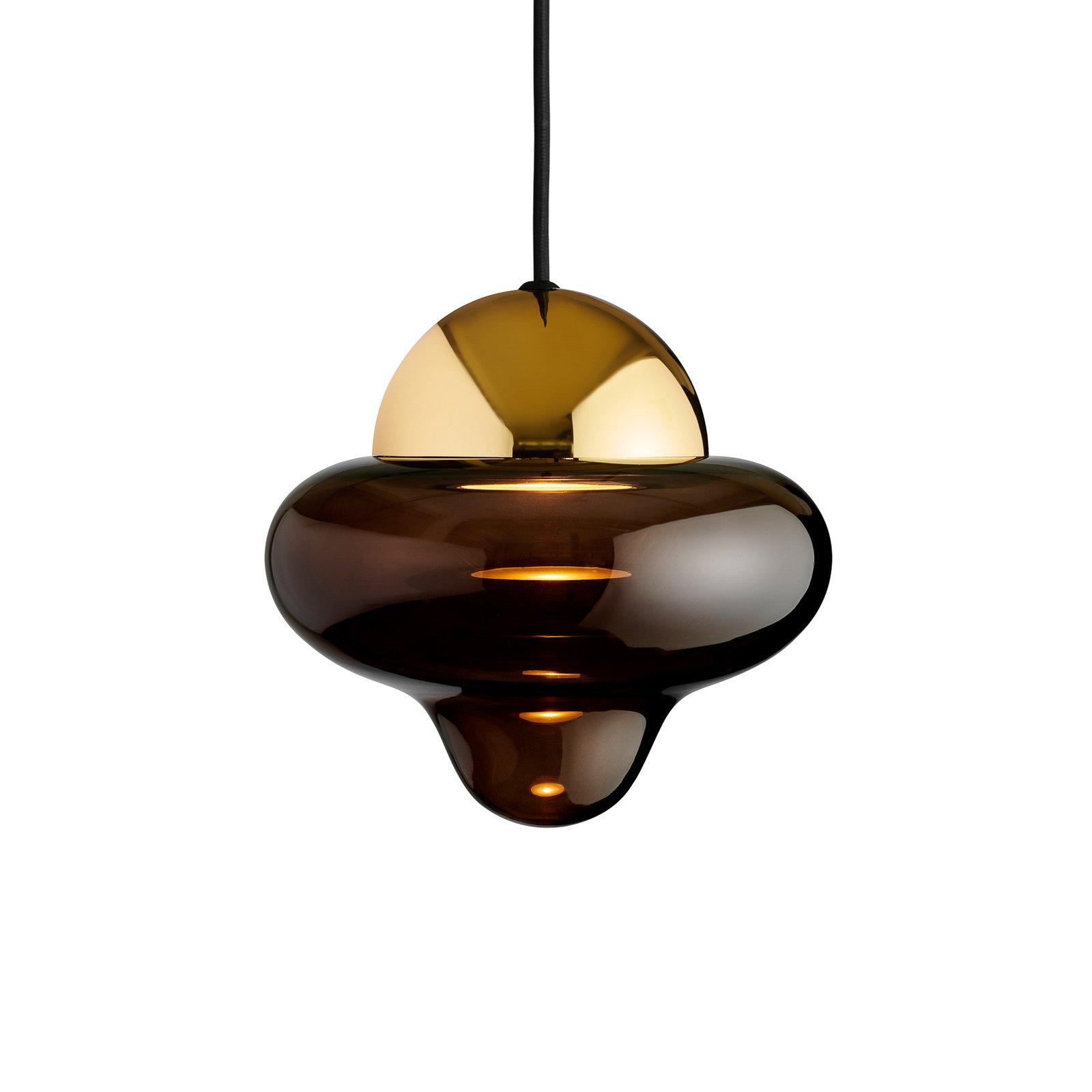 Nutty Hanglamp Brown/Gold - Design By Us