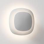 Luceplan Luthien LED wall light 2.700K pearl