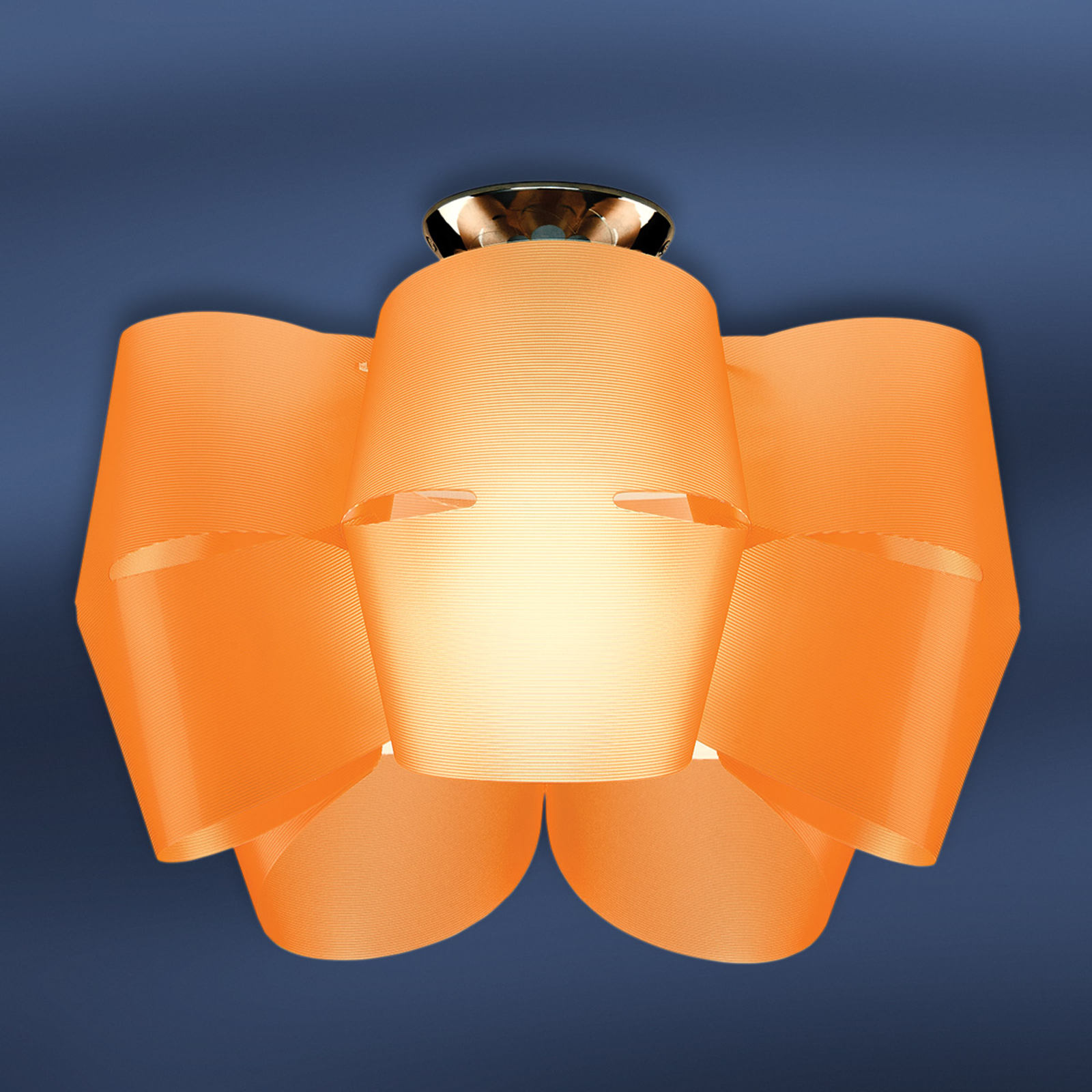 Lampa sufitowa Sky Mini Alien pomarańczowa