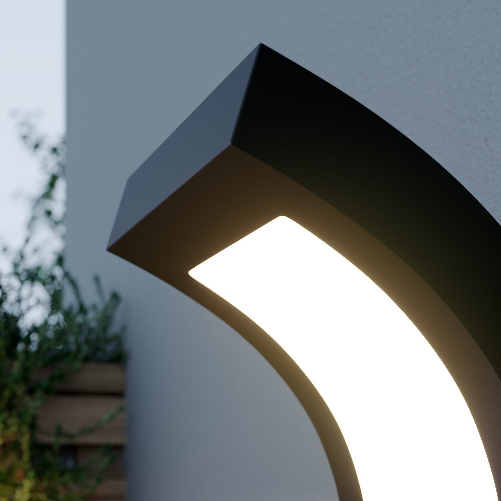 Advik Außen Wandleuchte Graphite - Arcchio
