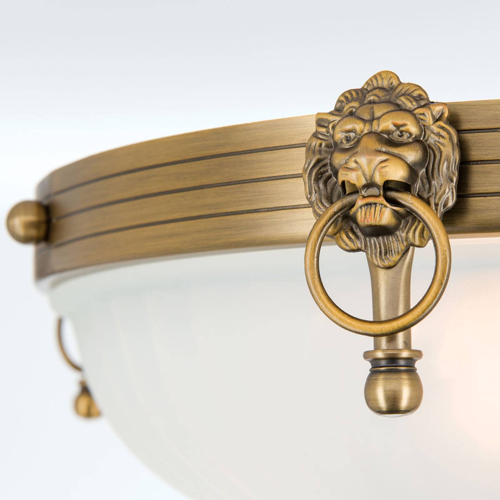 Lampa sufitowa Rocca z rozstawem, średnica 43 cm