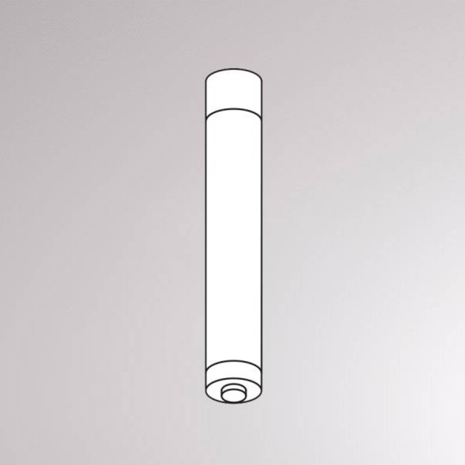 Mennyezeti rögzítő Volare sínhez, 7,1cm fehér