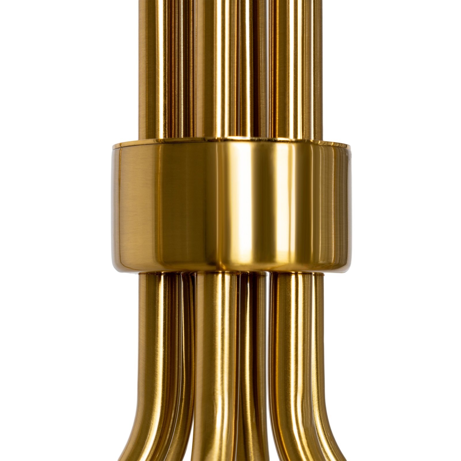 Elanova 6 Chandelier Brass - Lindby