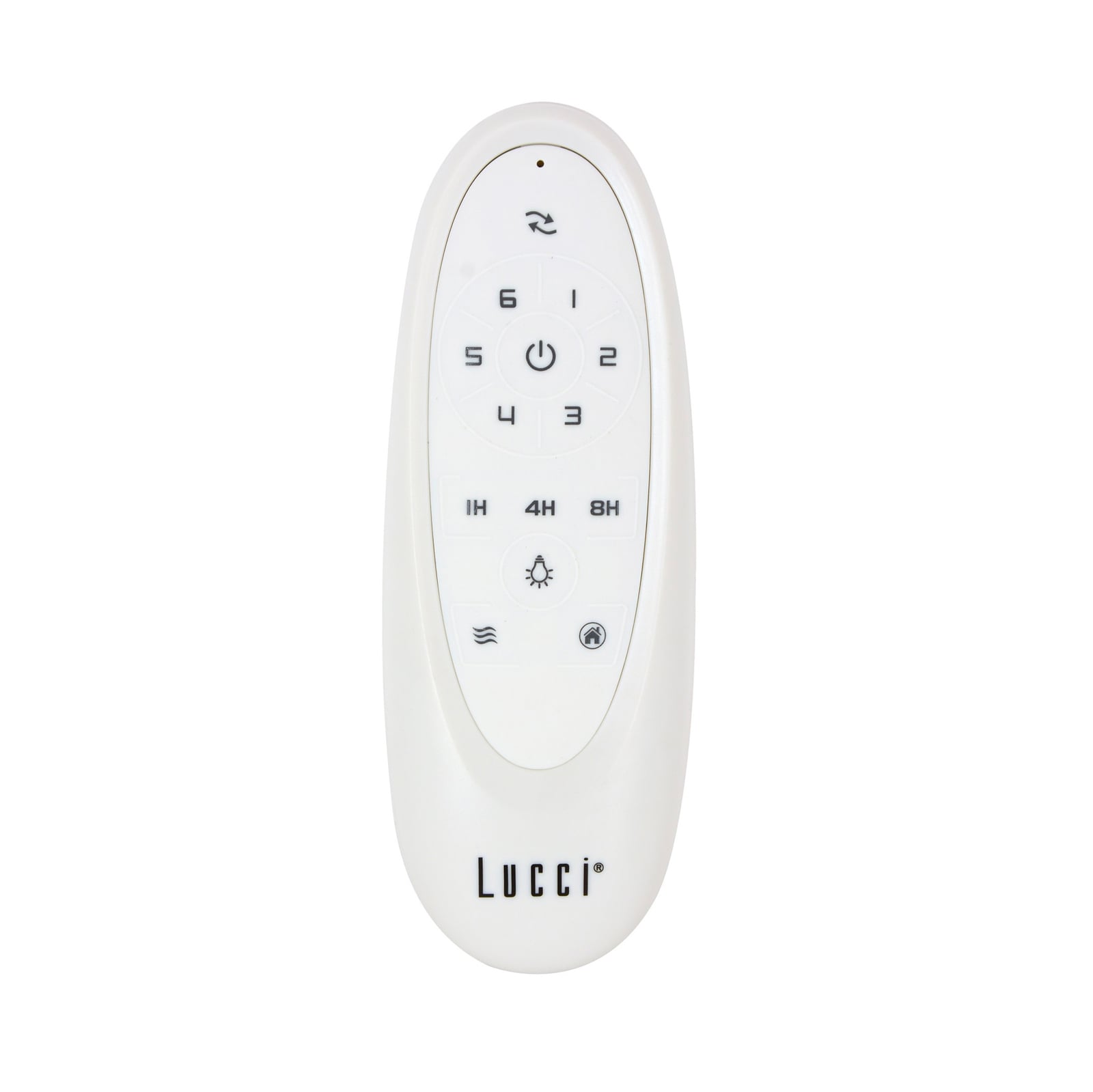 Array Deckenventilator mit Licht weiß 137 cm leise - Beacon