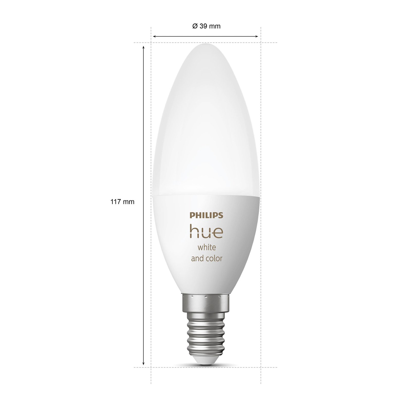 Philips Hue świeca White&Color Ambiance E14 5,3W
