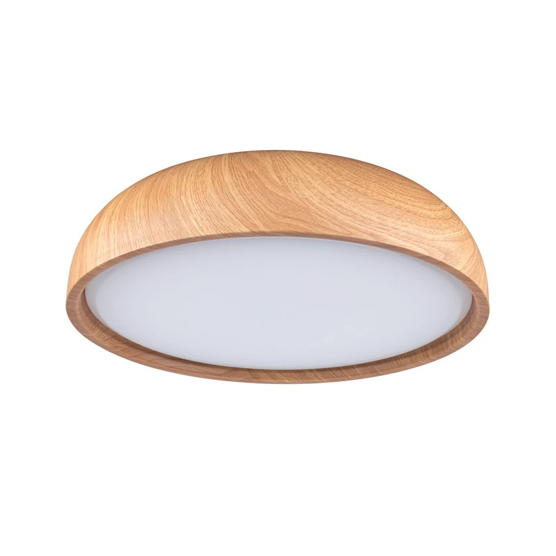 Paulmann - Oka LED Deckenleuchte IP44 Weiß/Holz