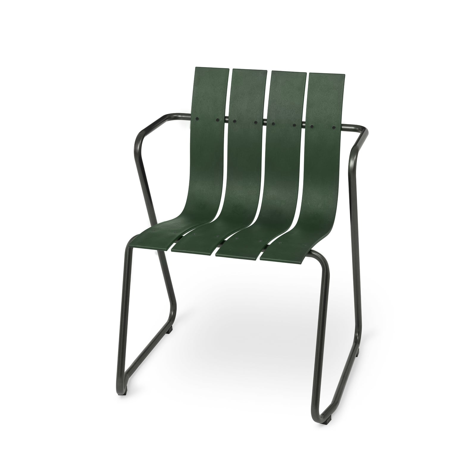 Chaise OCEAN, verte, en plastique, hauteur 81 cm - Mater Chaise OCEAN, verte, en plastique, hauteur 81 cm - Mater