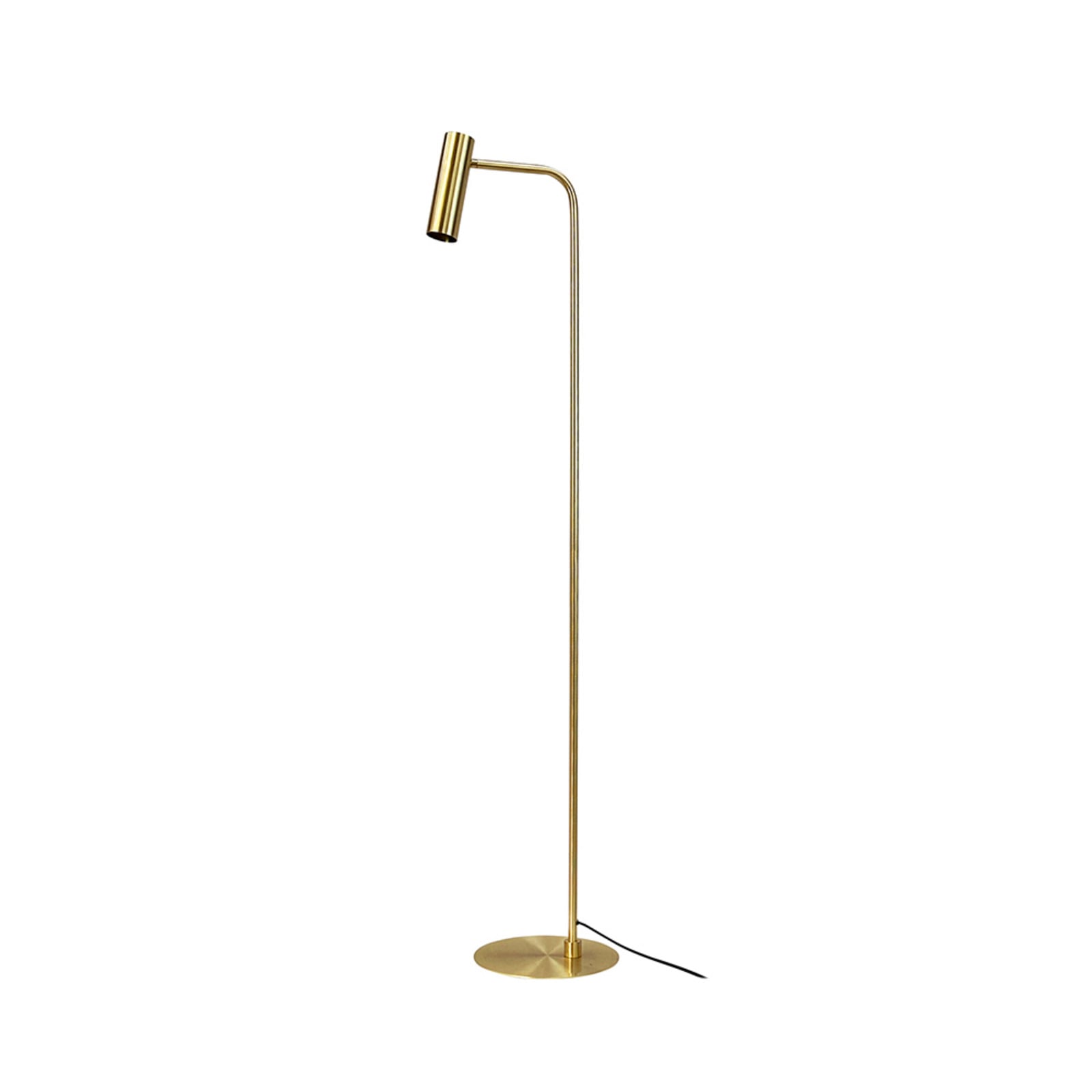 Skagerrak golvlampa, m&auml;ssing, 140 cm Dyberg Larsen - Vardagsrum - Modern - Metall - Med en ljusk&auml;lla