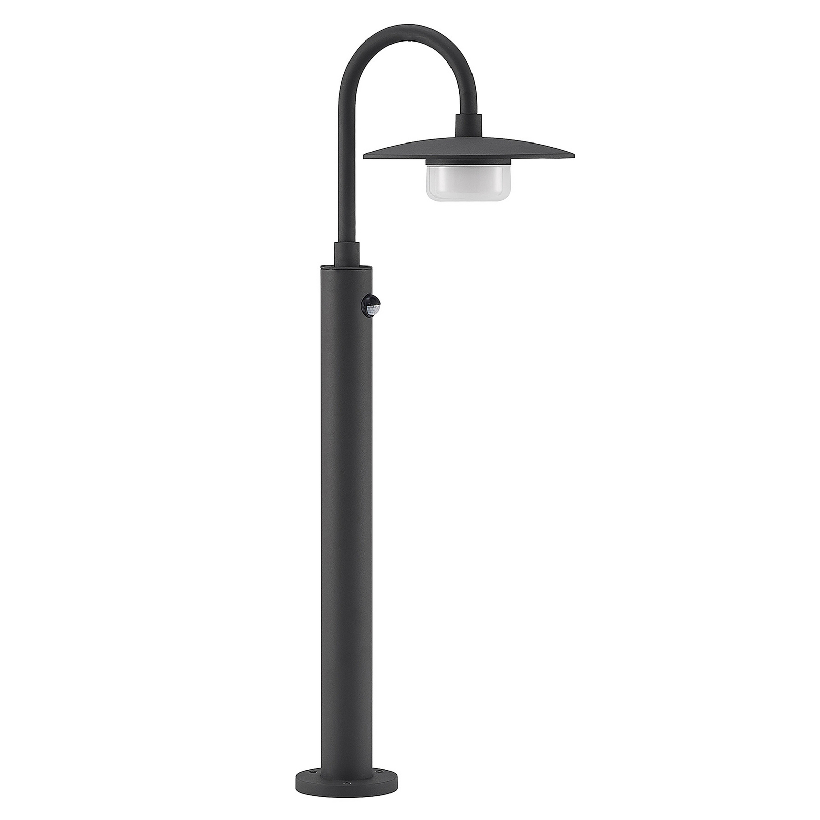 Lucande Zamalino bolardo luminoso con sensor
