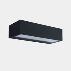 LEDS-C4 LED välisseinavalgusti Nemesis, antratsiit, laius 19,5 cm