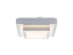 Mirco Square LED Plafonieră L27 Alu/White - Lindby