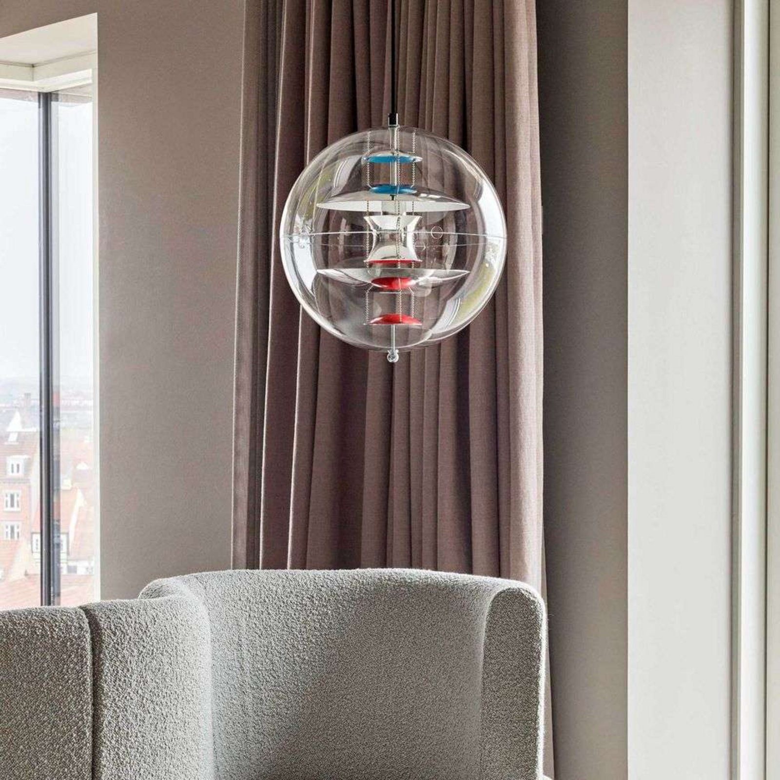 VP Globe 40 Aluminium Lustră Pendul - Verpan