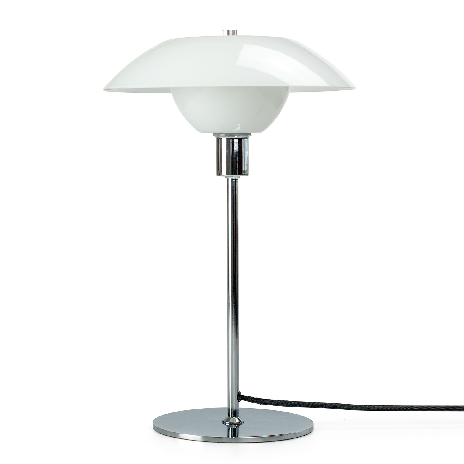 Dyberg Larsen Bergen Tischlampe Glasschirm