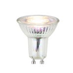 Arcchio LED bulb, reflector, GU10, 3W, clear, 3,000K