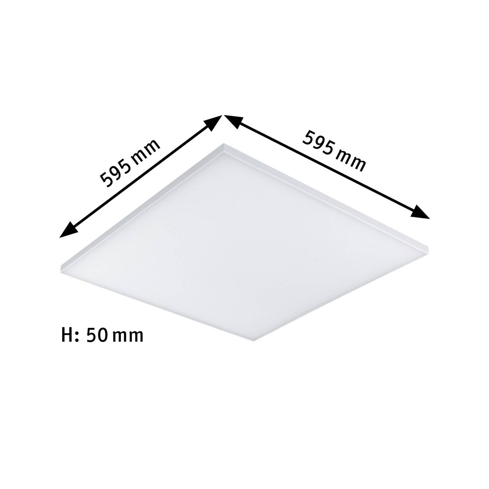 Paulmann Velora panel LED ZigBee 59,5x59,5cm 19,5W