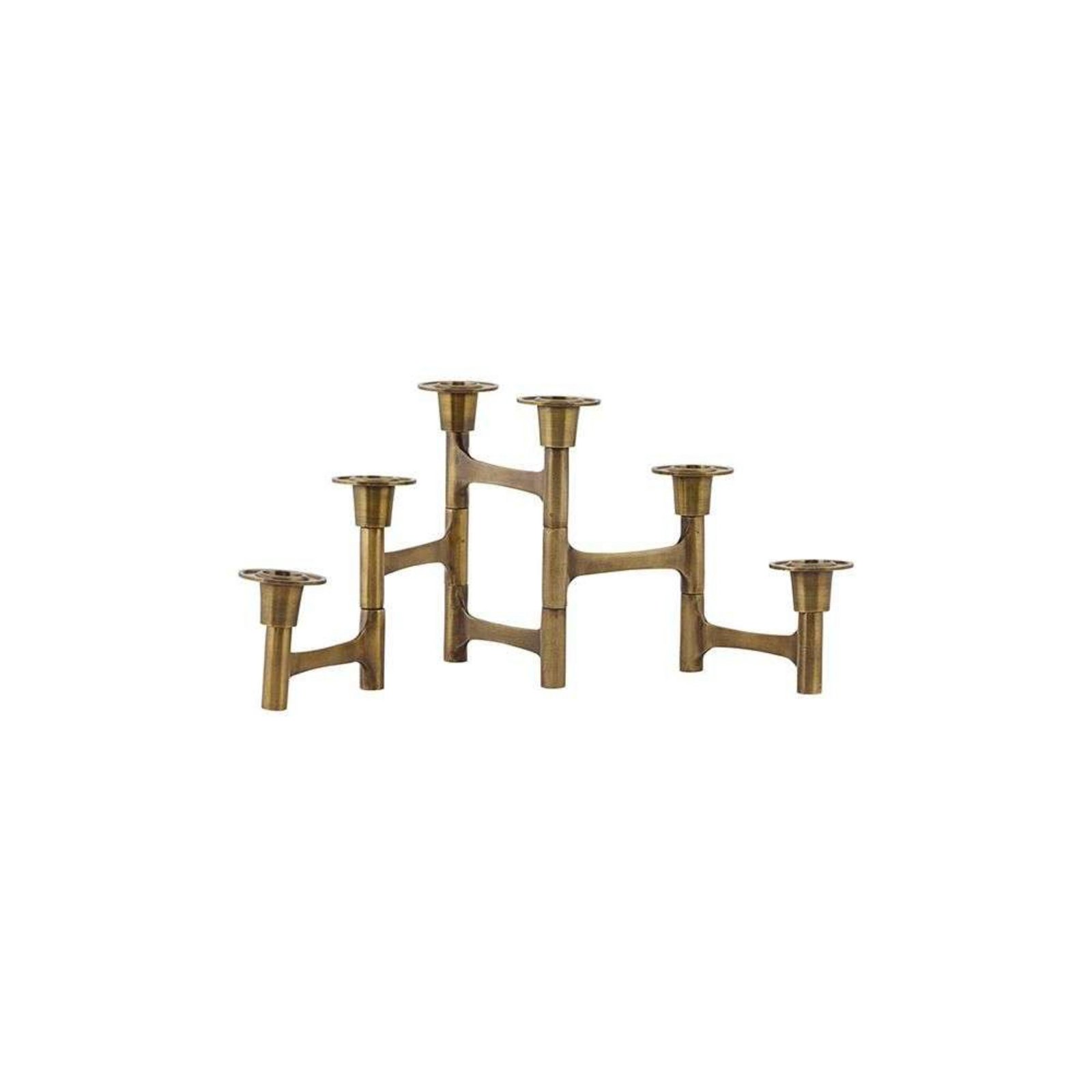 Move 6 Chandelier Suporte de Velas Brass - House Doctor