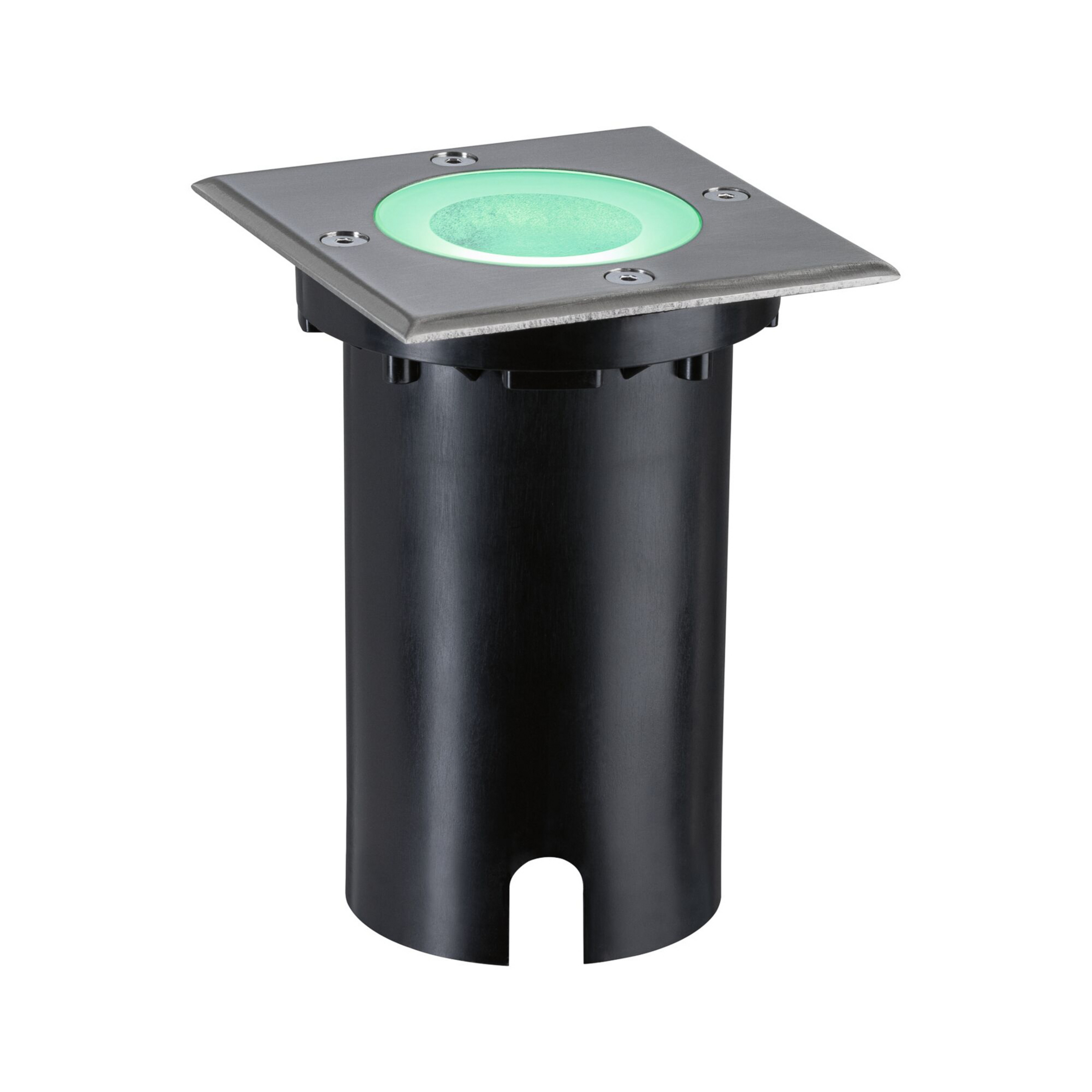 Floor Outdoor Recessed Ground Spot Square IP67 SWR Brushed Iron/Alu - Paulmann