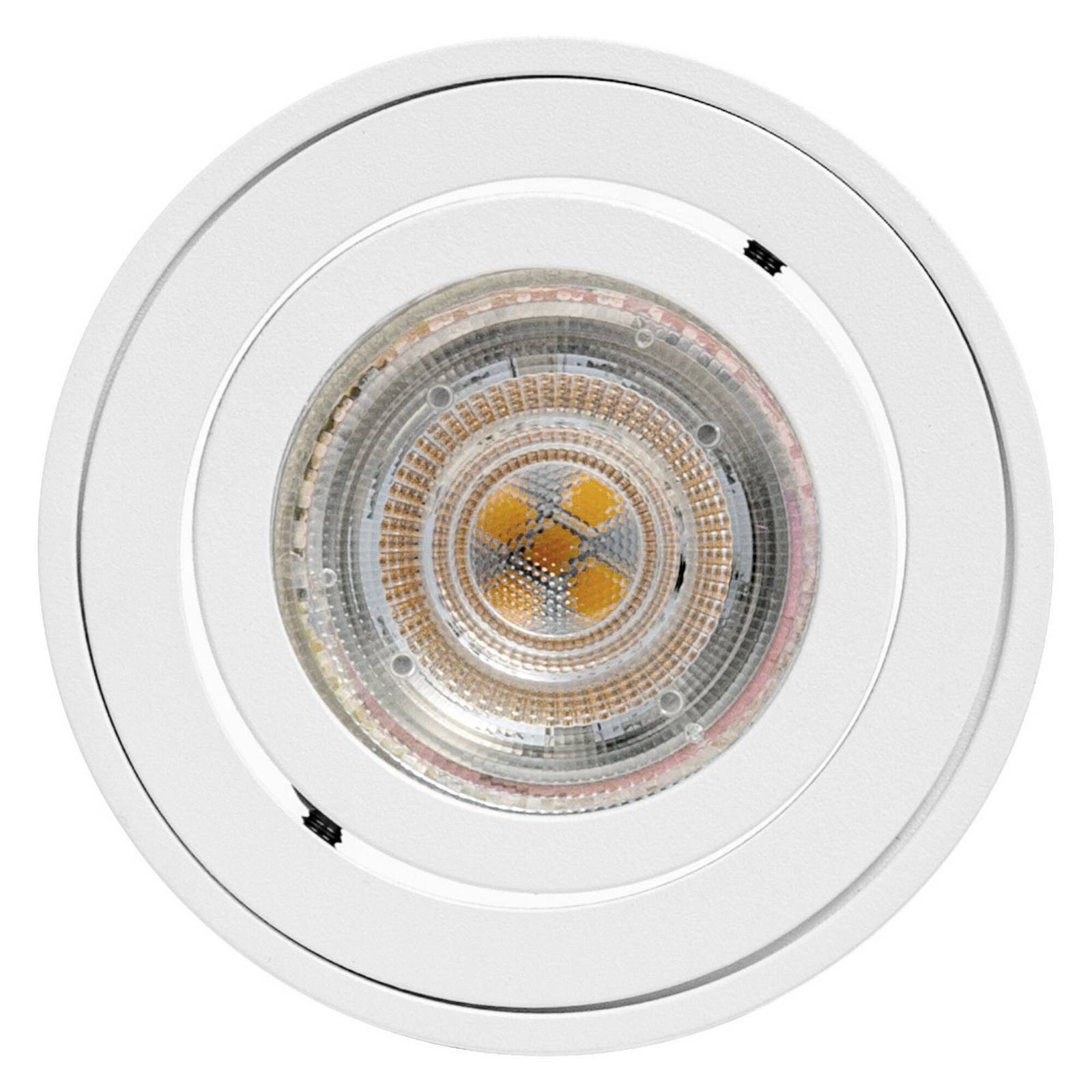 Reflektor sufitowy OSRAM ROUND, biały, Ø 8 cm, metal, GU10