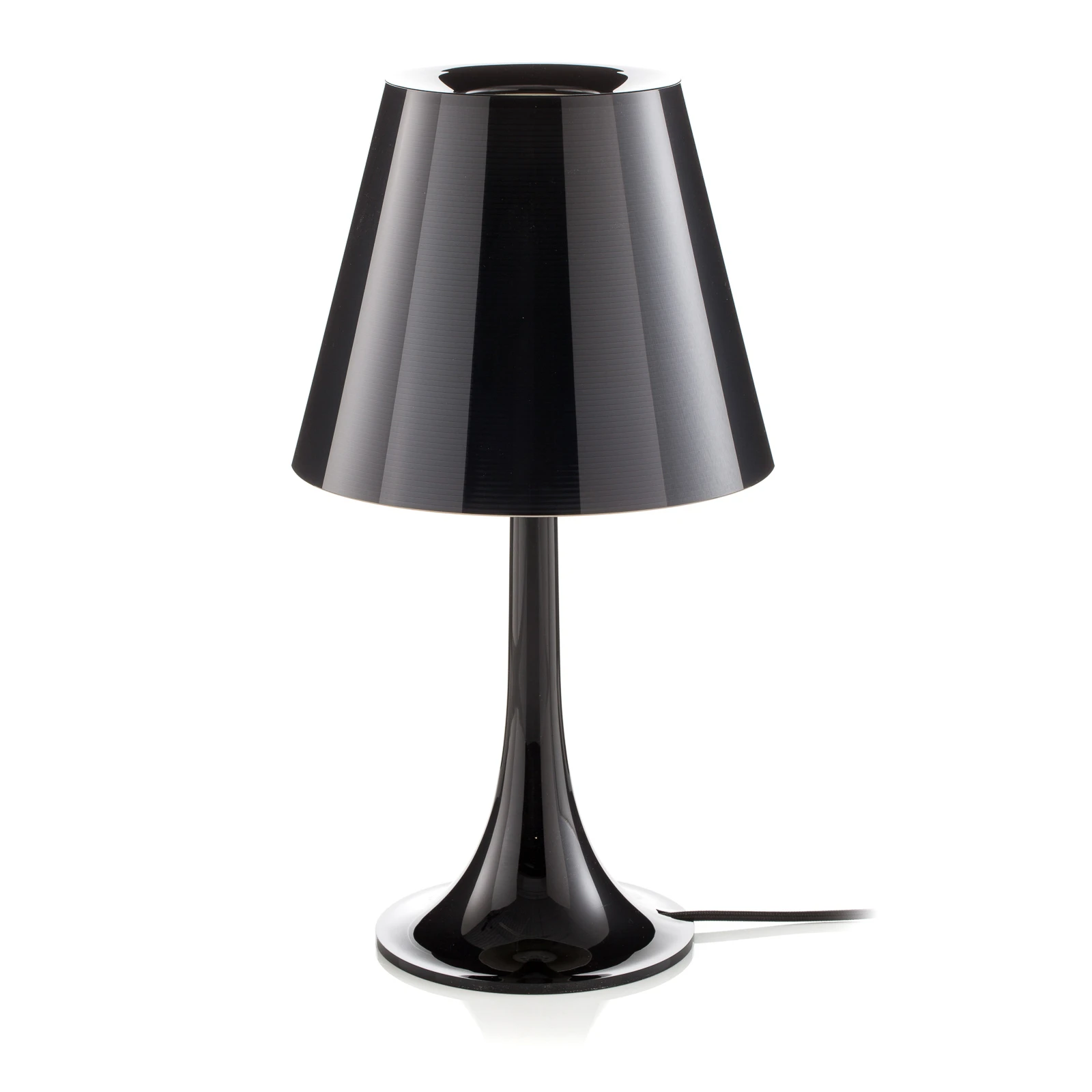 FLOS Miss K - Philippe Starck galda lampa melna