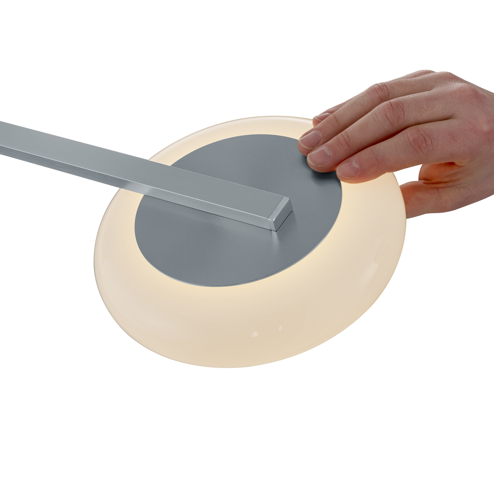 BANKAMP Centa riippuvalaisin 4-lamp. nikkeli