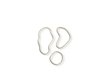 Pond Trivets Set of 3 Brass - Ferm Living