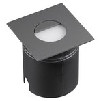 LED-Einbauleuchte Aspen, Diffusor, eckig