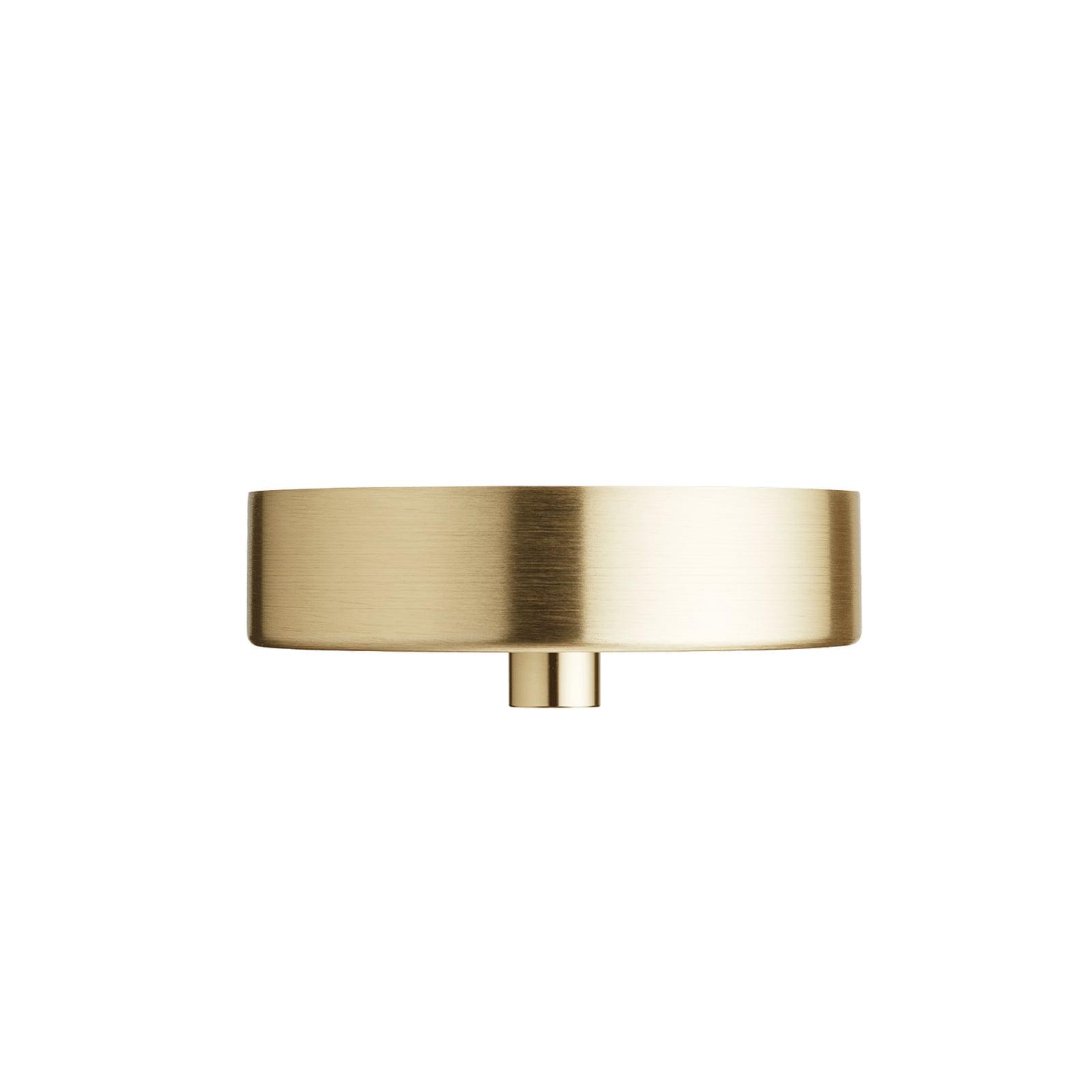Canopy 1 ceiling plate, satin brass - Nuura