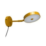 Starlight LED-seinävalaisin, keltainen, Ø 14 cm, himmennettävä - Dyberg Larsen