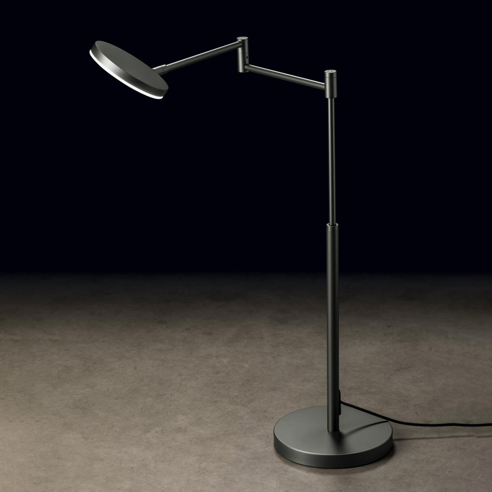 Holtkötter Plano T LED-Tischlampe platin