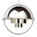 Multi-Lite Závěsné Světlo ø36 Chrome/Chrome - GUBI