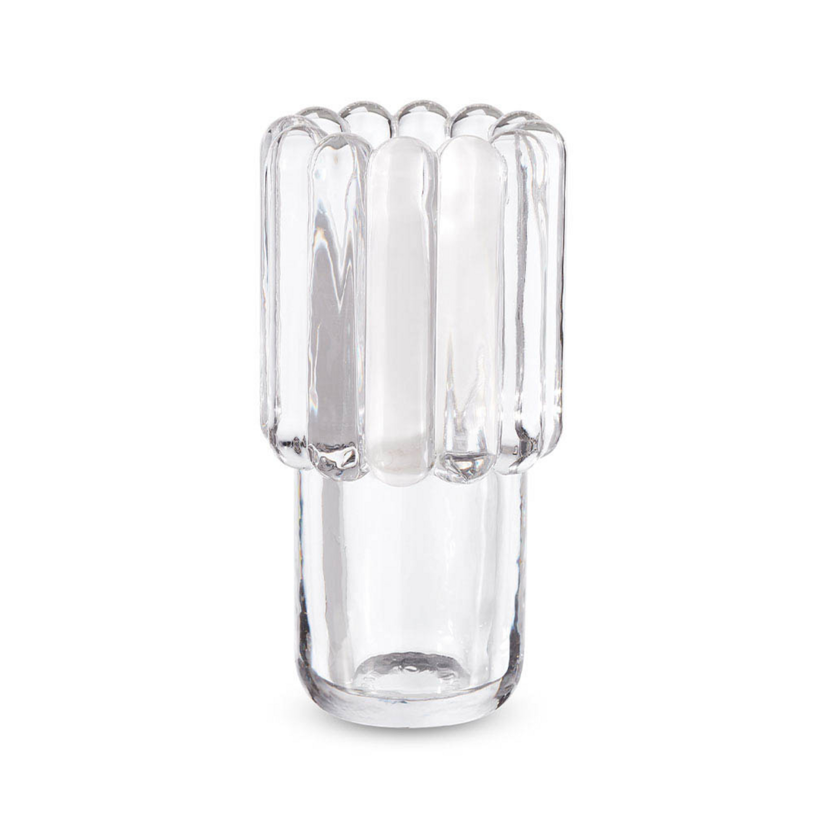 Press Vase Medium Clear - Tom Dixon