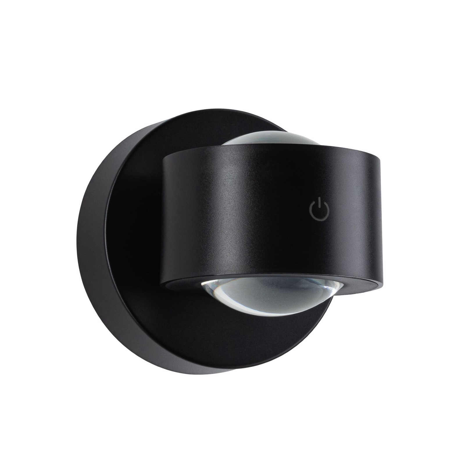 Paulmann Akku-Außenwandlampe Zorik schwarz 10 cm IP44 Dimmer
