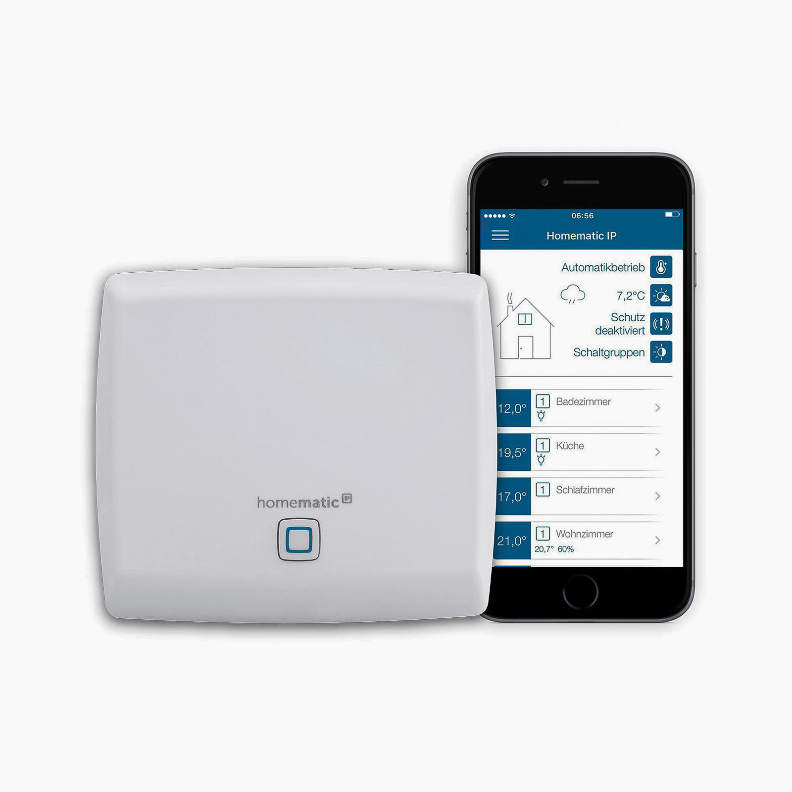 Homematic IP Access Point + 5xHeizkörperthermostat