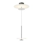 Vibia Flat LED-hængelampe, 3 lk., Ø 90 cm grå L1