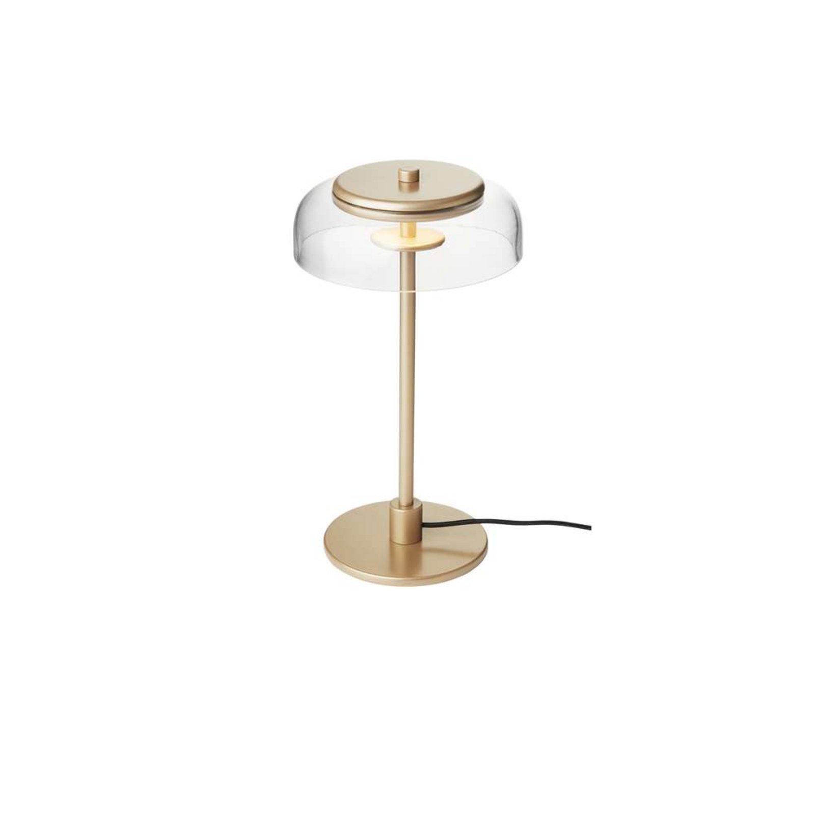 Blossi Table Lamp Small Nordic Gold/Clear - Nuura