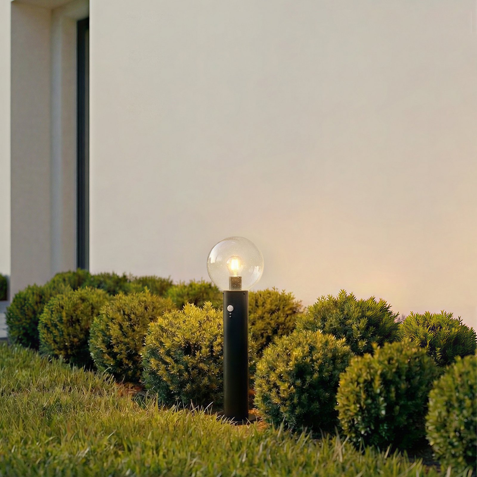 Lindby jalustavalaisin Dangan, kirkas, 60 cm, lasi, anturi