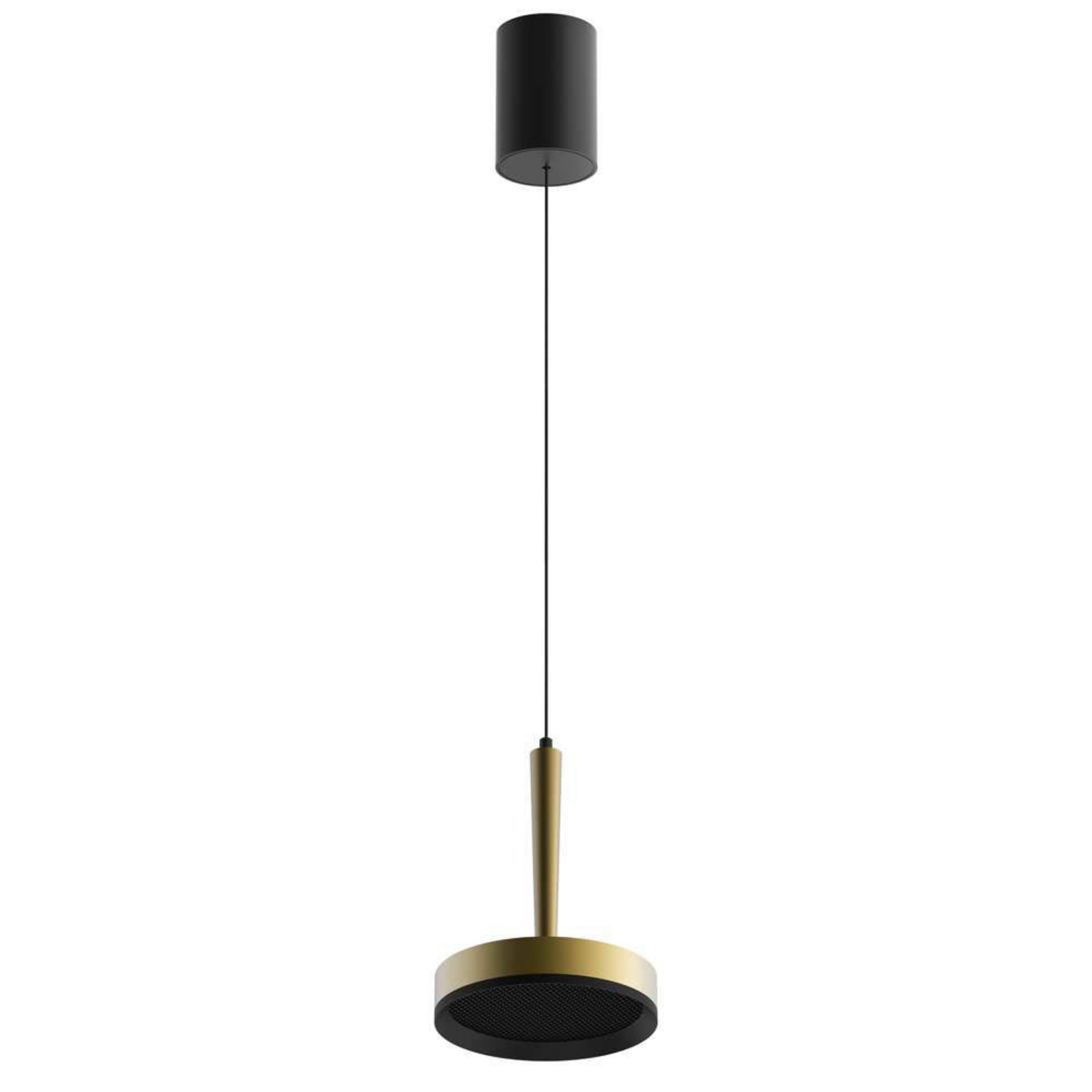 LOOM DESIGN Lampă suspendată LED Nyx P1 alamă aluminiu - Camera de zi / sufragerie - Modern
