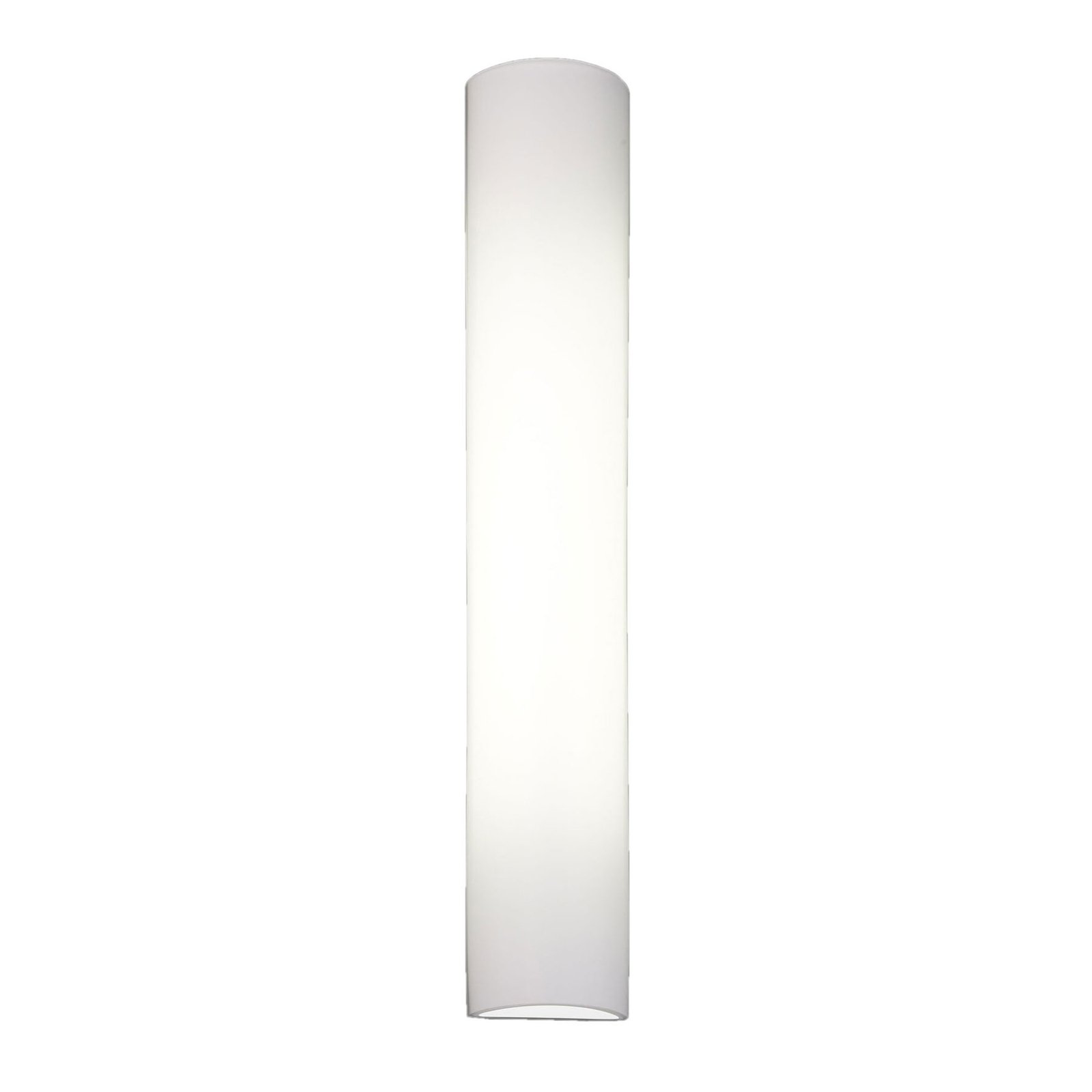 BANKAMP Cromo LED wandlamp van glas, hoogte 40cm