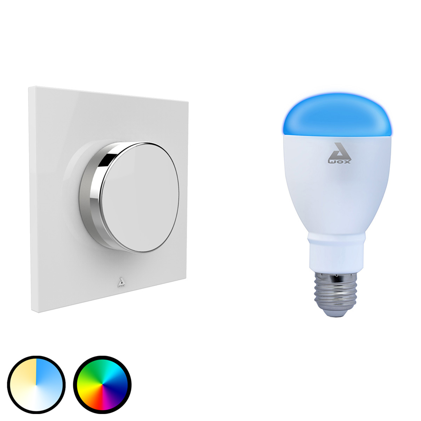 awox smartlight color bombilla led e27 smartpepple