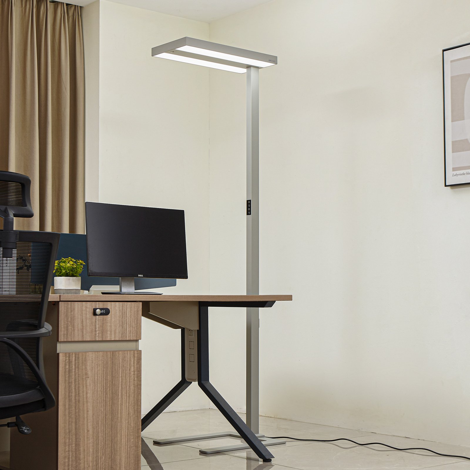 Arcchio LED floor lamp Logan Ultra HCL, CCT, sensor, dimmable