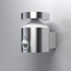 OSRAM LED-sensor-utendørs vegglampe ENDURA STYLE CYLINDER, stål