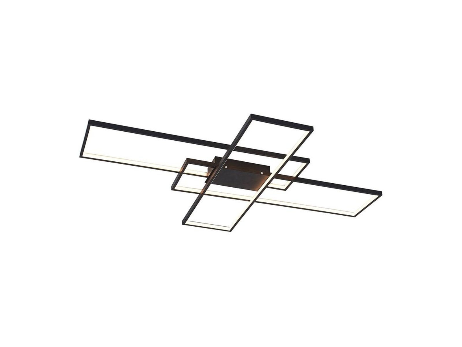 Tetson LED Deckenleuchte Black 3 step - Lindby