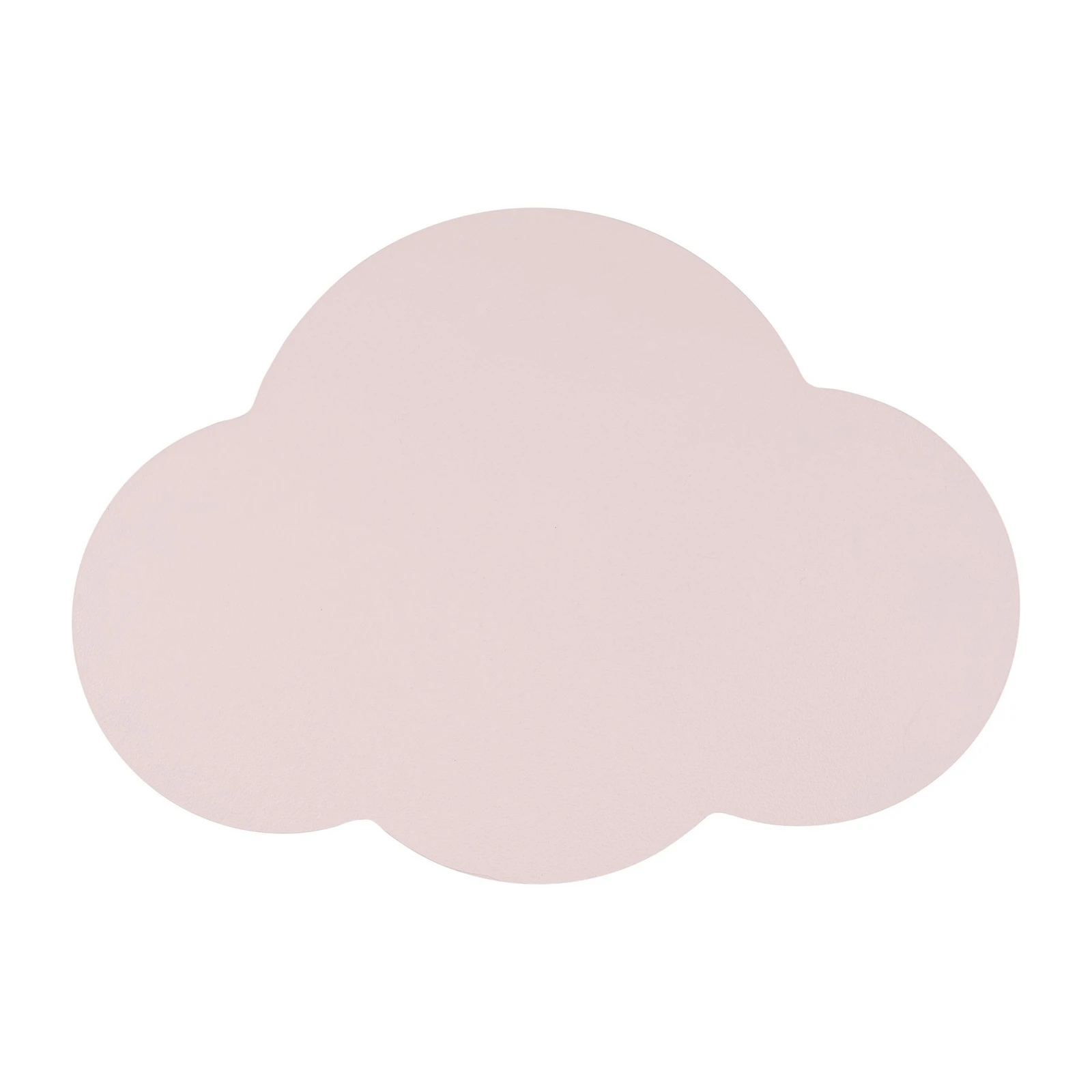 Wandleuchte Cloud, rosa, 38 cm breit, Metall, Wolke, G9