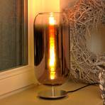 Artemide Gople Mini настолна лампа мед/сребро